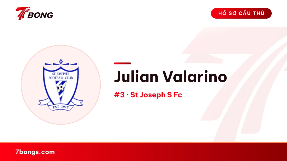 Julian Valarino — St Joseph S Fc