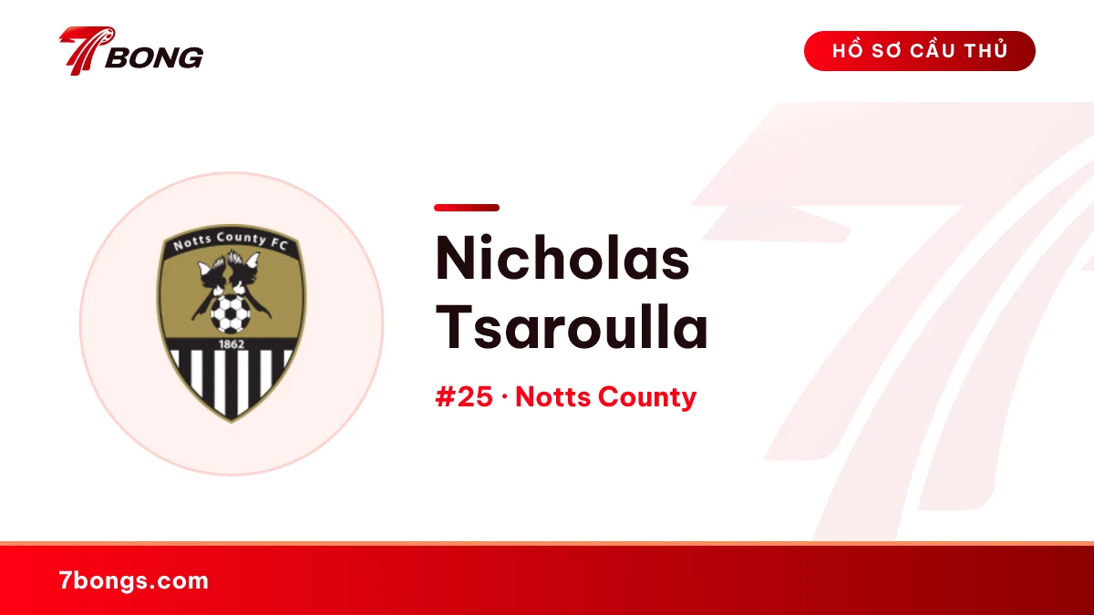 Nicholas Tsaroulla — Notts County