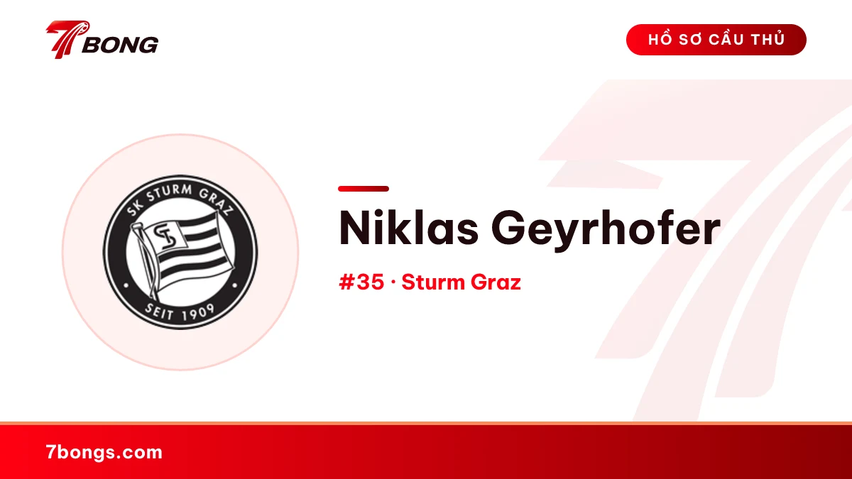 Niklas Geyrhofer — Sturm Graz
