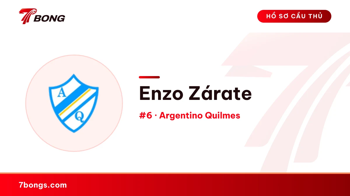 Enzo Zárate — Argentino Quilmes