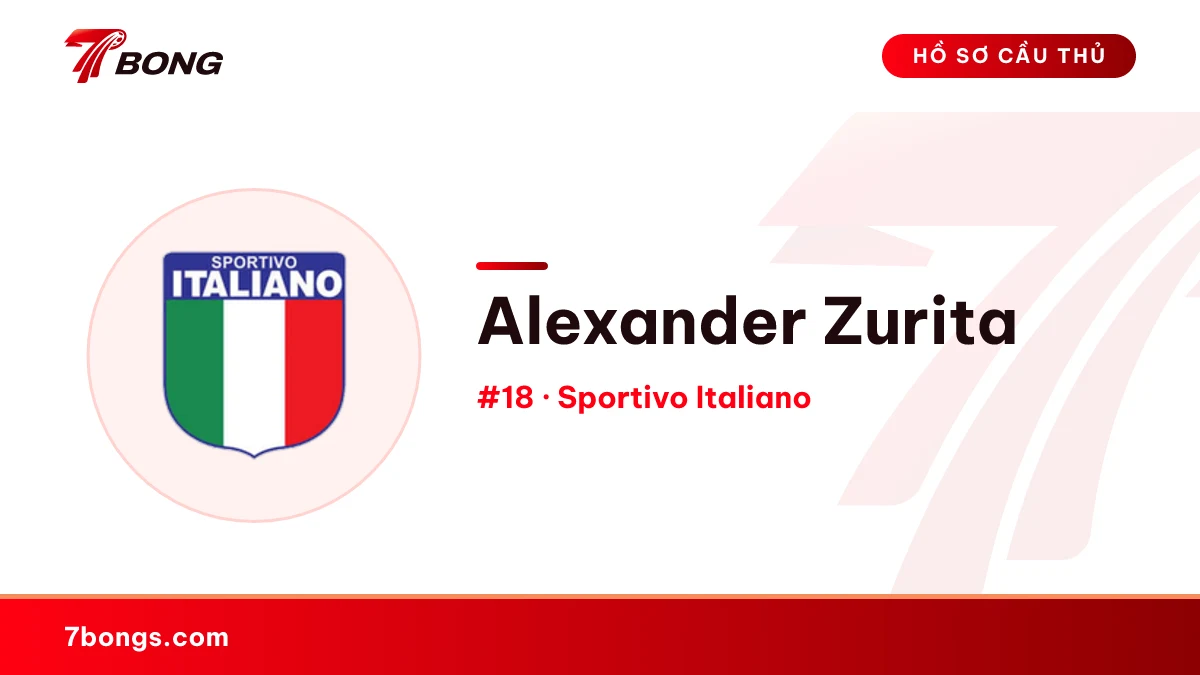 Alexander Zurita — Sportivo Italiano
