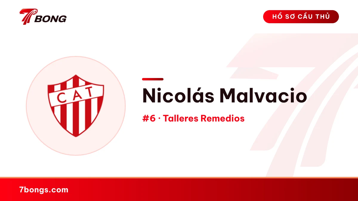 Nicolás Malvacio — Talleres Remedios