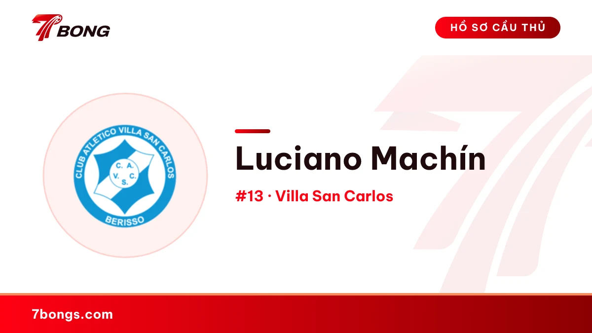 Luciano Machín — Villa San Carlos