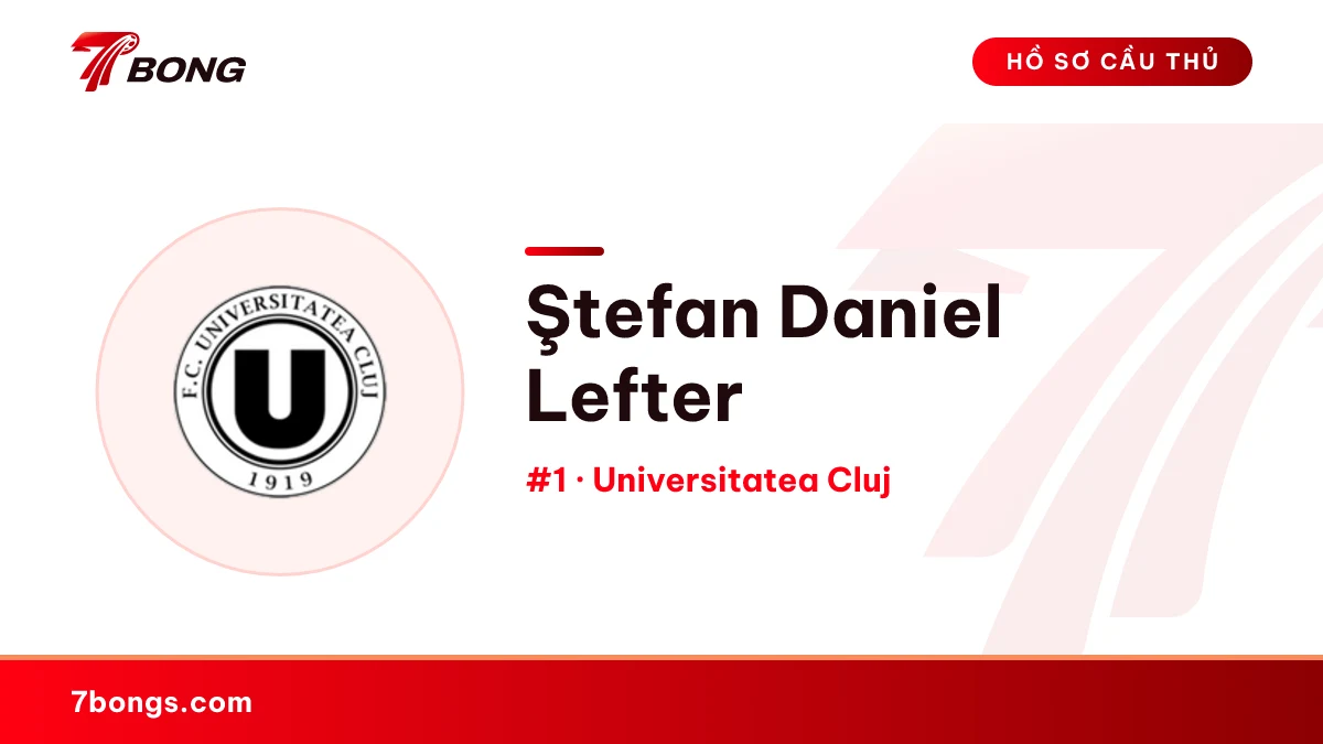 Ştefan Daniel Lefter — Universitatea Cluj