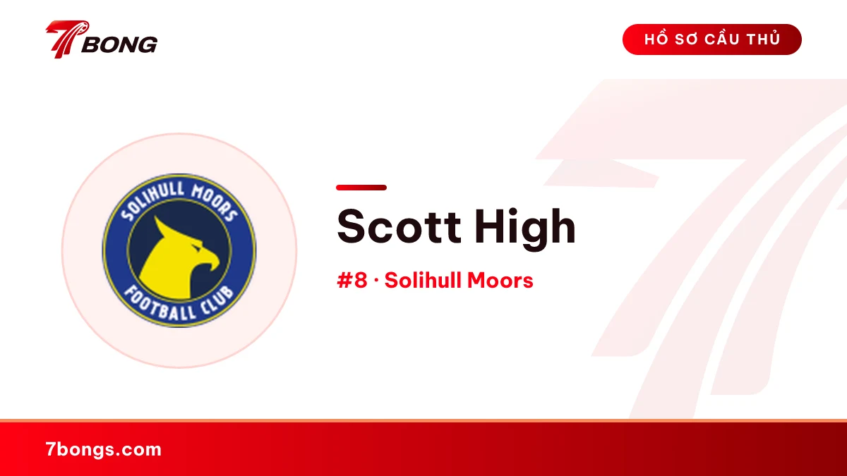 Scott High — Solihull Moors