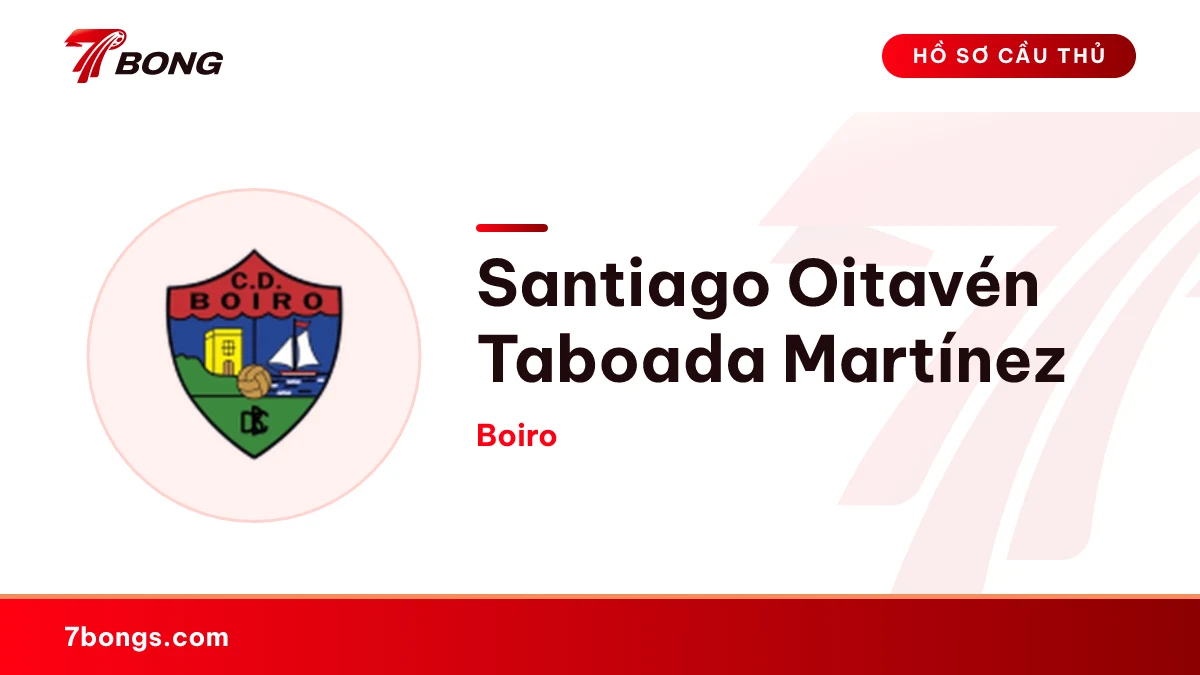 Santiago Oitavén Taboada Martínez — Boiro