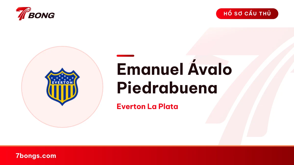 Emanuel Ávalo Piedrabuena — Everton La Plata