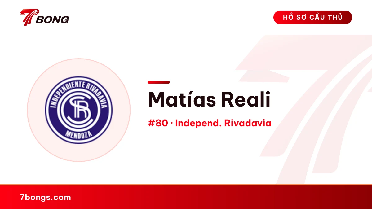 Matías Reali — Independ. Rivadavia
