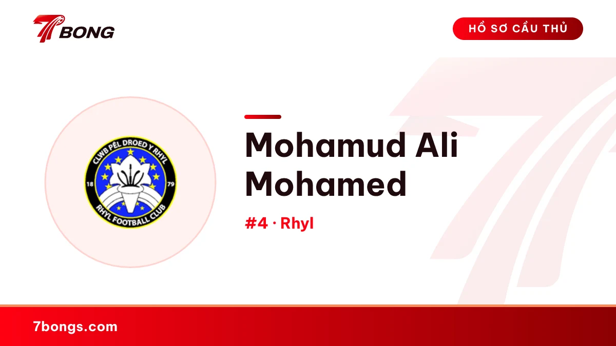 Mohamud Ali Mohamed — Rhyl