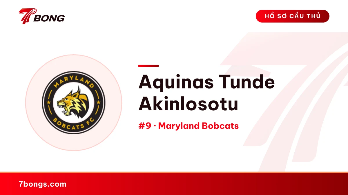 Aquinas Tunde Akinlosotu — Maryland Bobcats