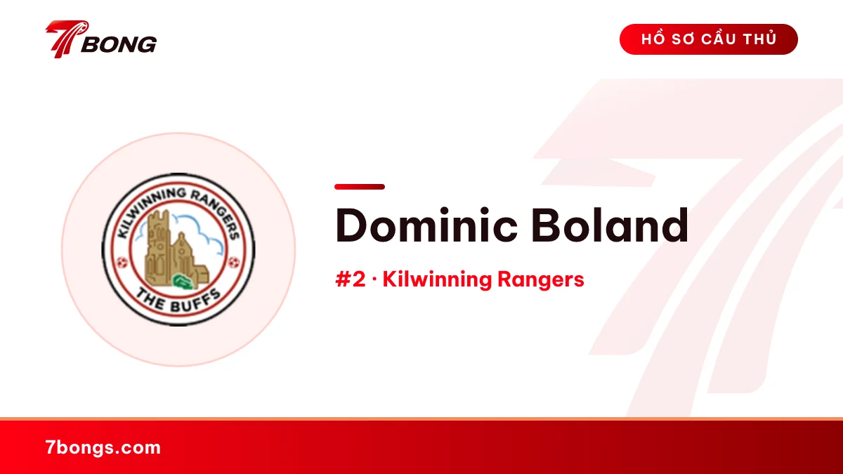 Dominic Boland — Kilwinning Rangers