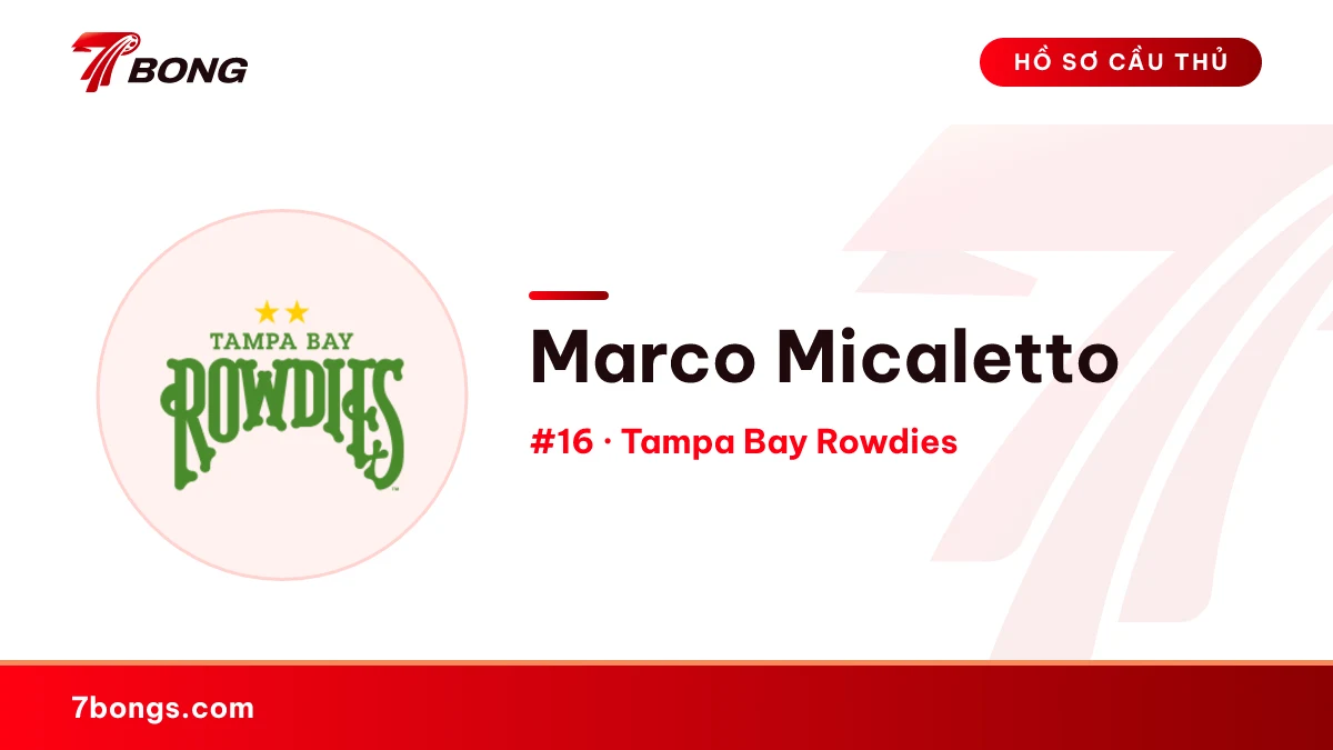 Marco Micaletto — Tampa Bay Rowdies
