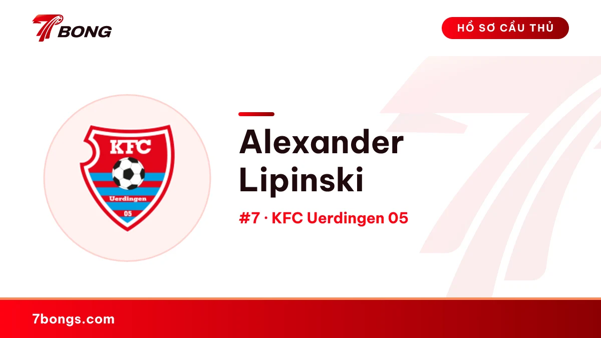 Alexander Lipinski — KFC Uerdingen 05