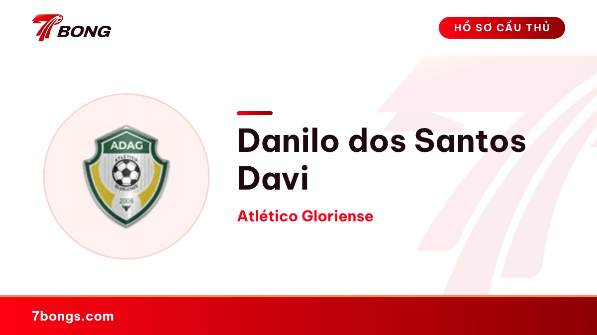 Danilo dos Santos Davi — Atlético Gloriense