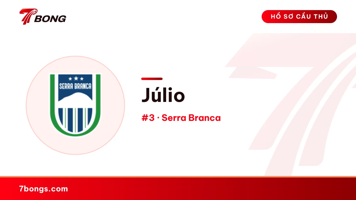 Júlio — Serra Branca