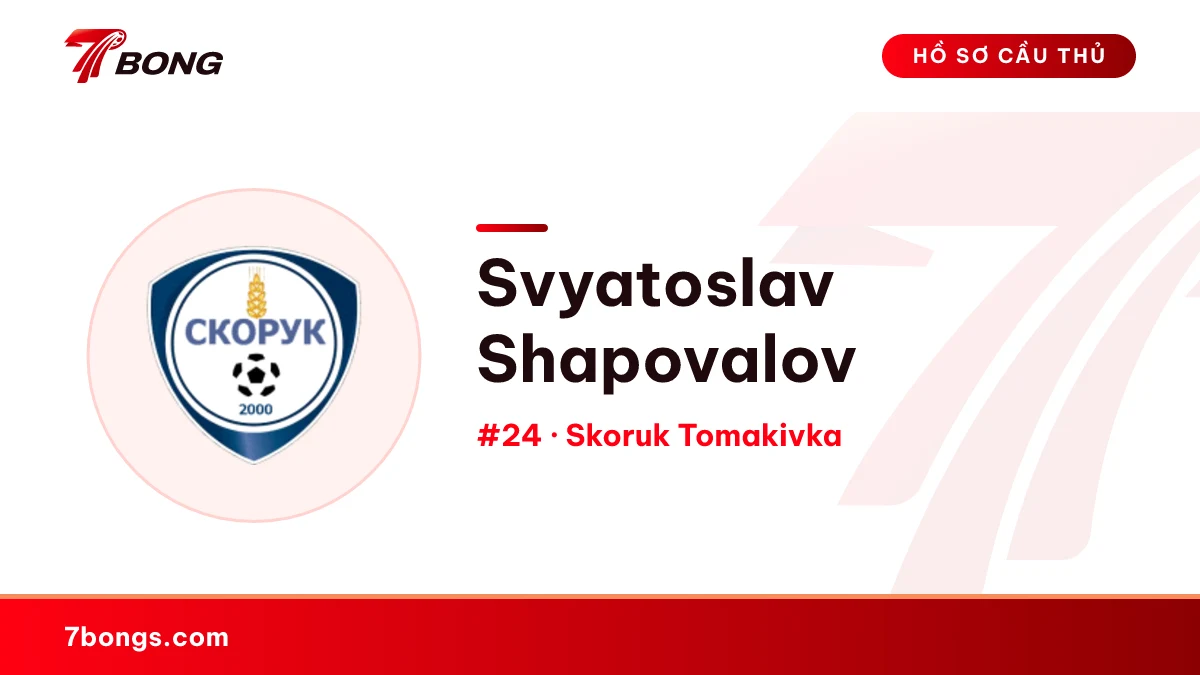 Svyatoslav Shapovalov — Skoruk Tomakivka