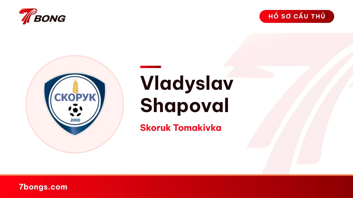 Vladyslav Shapoval — Skoruk Tomakivka