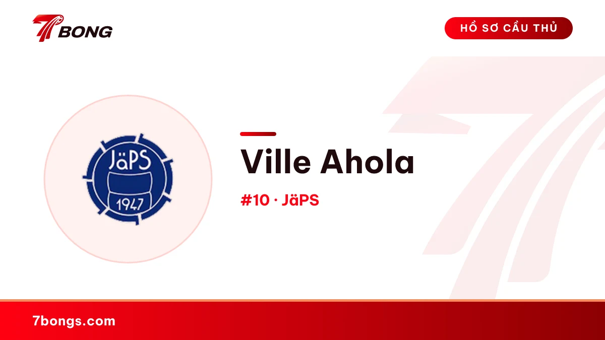 Ville  Ahola — JäPS