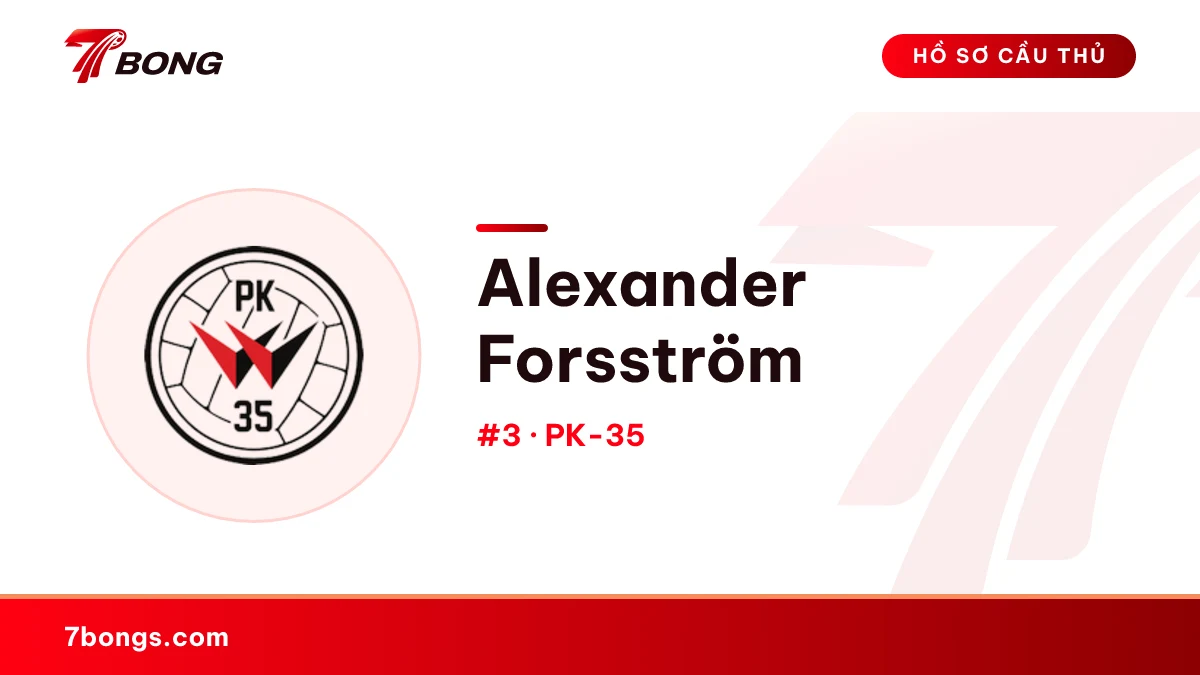 Alexander Forsström — PK-35