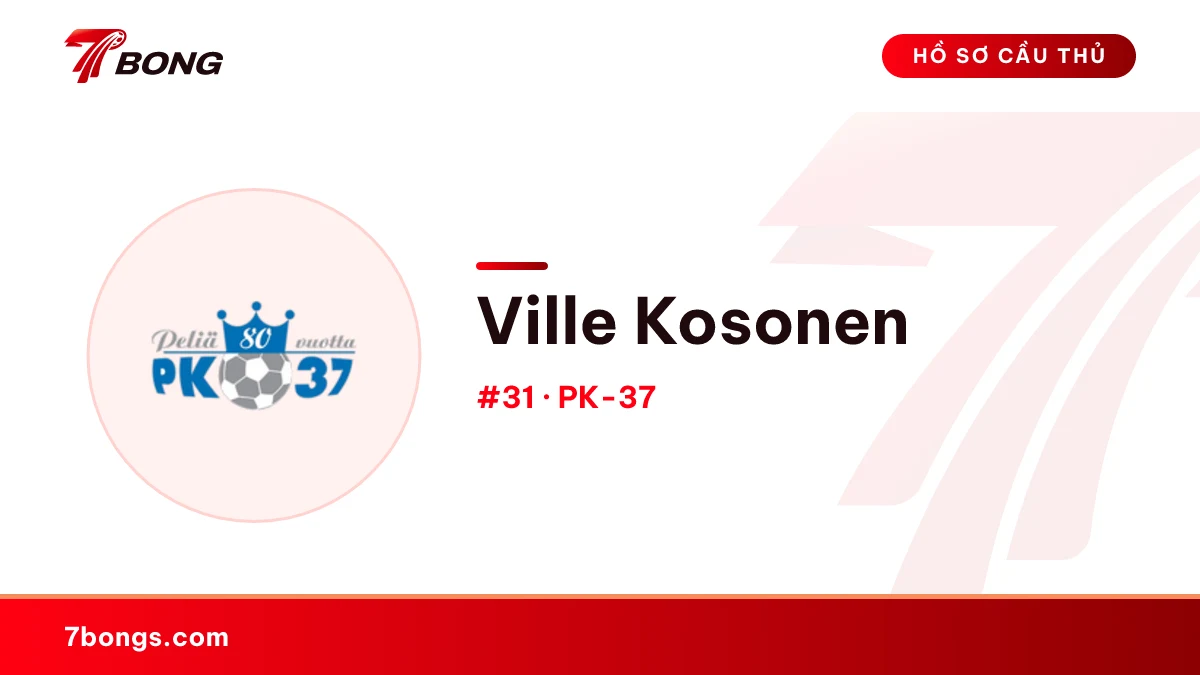 Ville Kosonen — PK-37