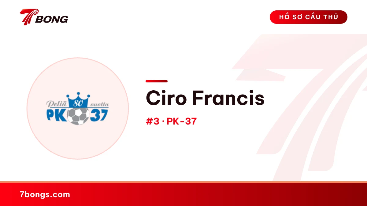 Ciro Francis — PK-37