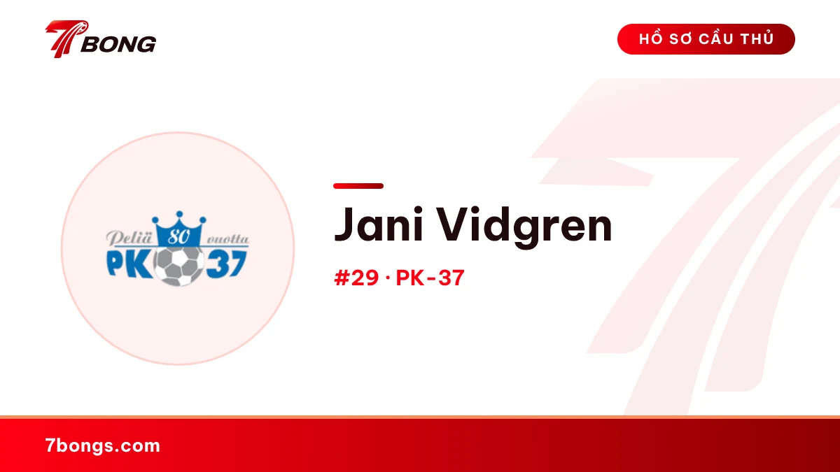 Jani Vidgren — PK-37