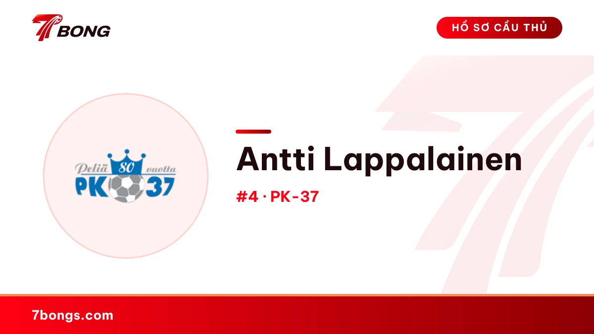 Antti Lappalainen — PK-37