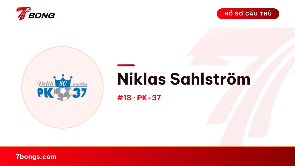 Niklas Sahlström — PK-37