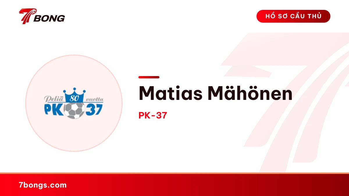 Matias Mähönen — PK-37