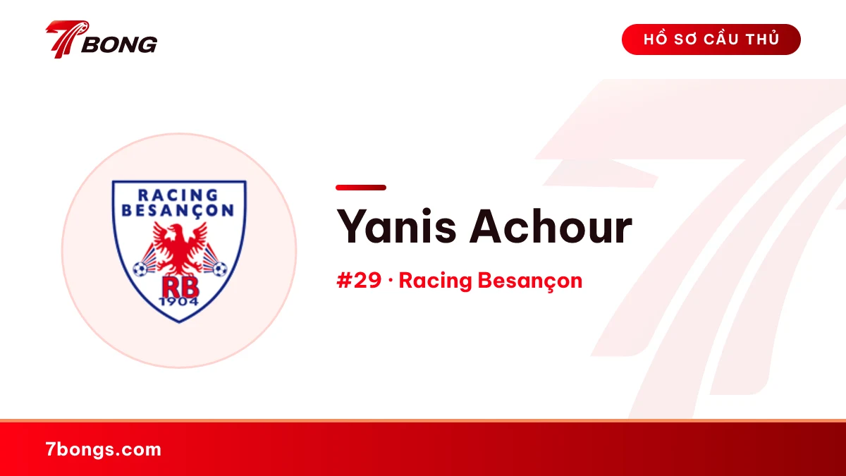 Yanis Achour — Racing Besançon