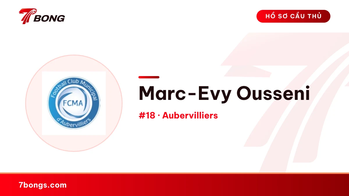 Marc-Evy Ousseni — Aubervilliers