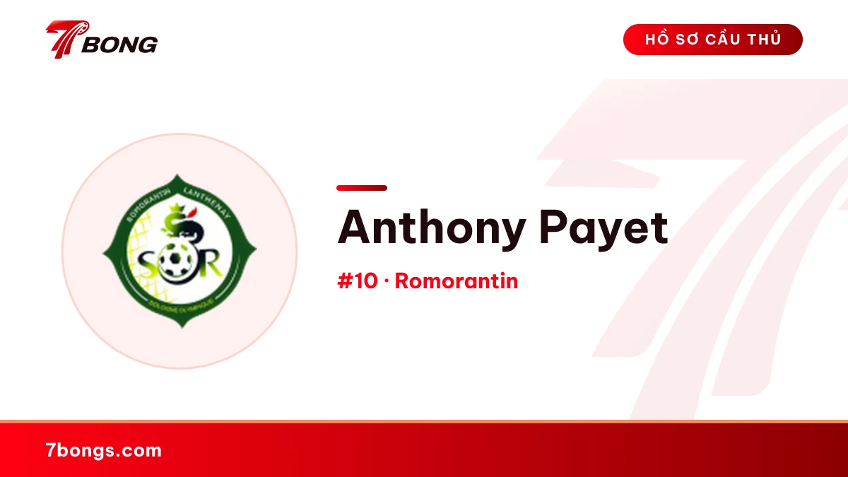Anthony Payet — Romorantin