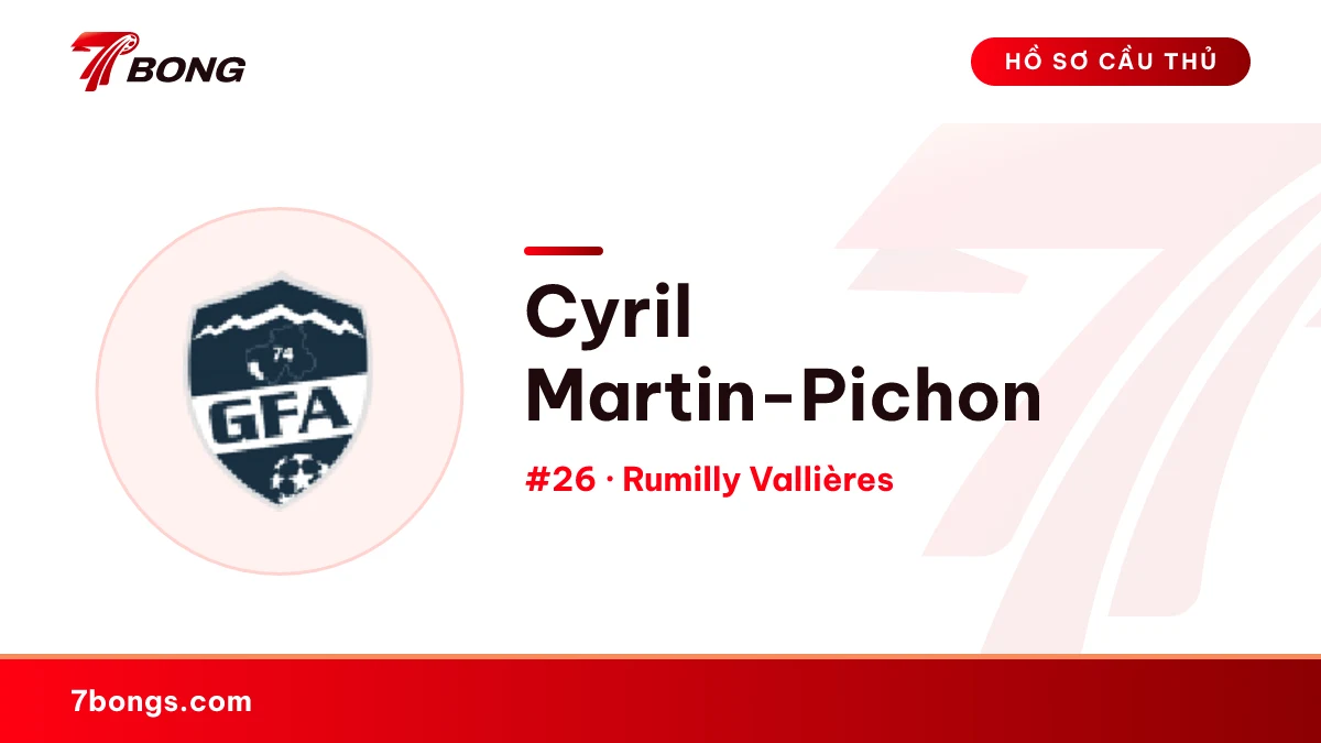 Cyril Martin-Pichon — Rumilly Vallières