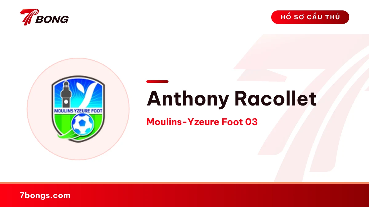 Anthony Racollet — Moulins-Yzeure Foot 03