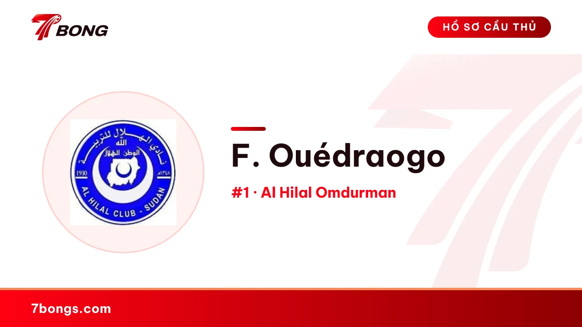 F. Ouédraogo — Al Hilal Omdurman