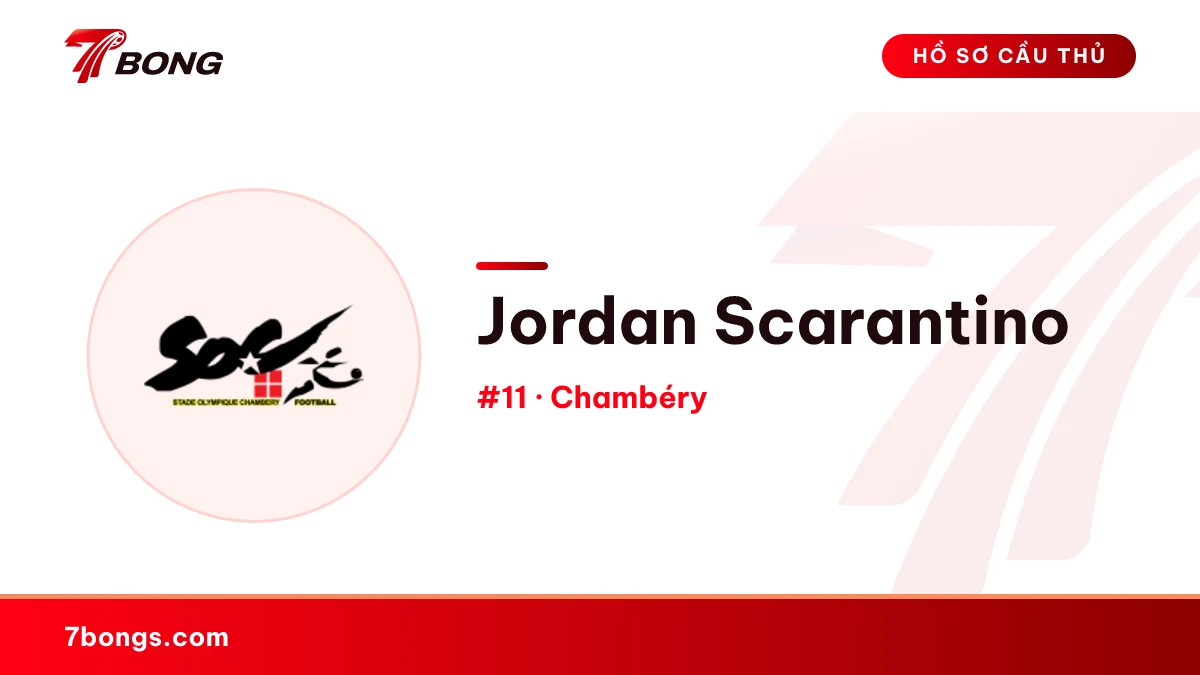Jordan Scarantino — Chambéry