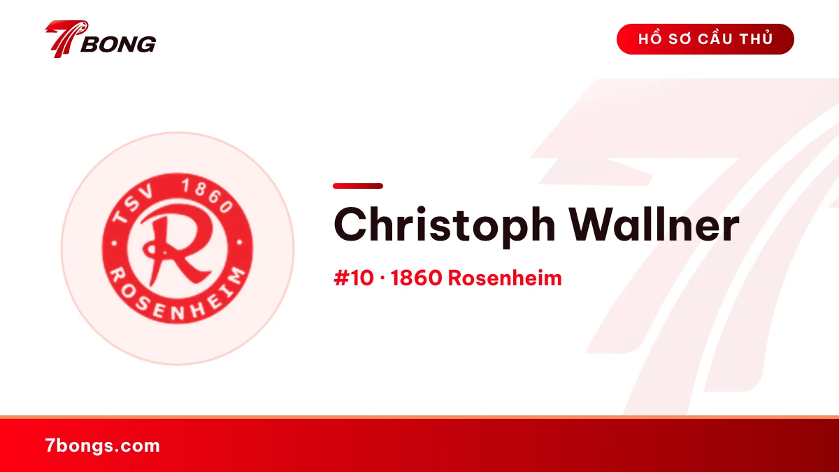 Christoph Wallner — 1860 Rosenheim