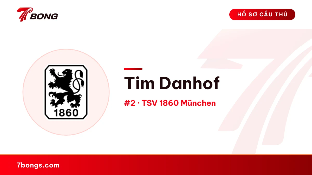 Tim Danhof — TSV 1860 München