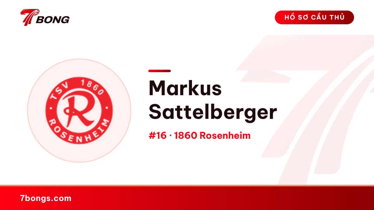 Markus Sattelberger — 1860 Rosenheim