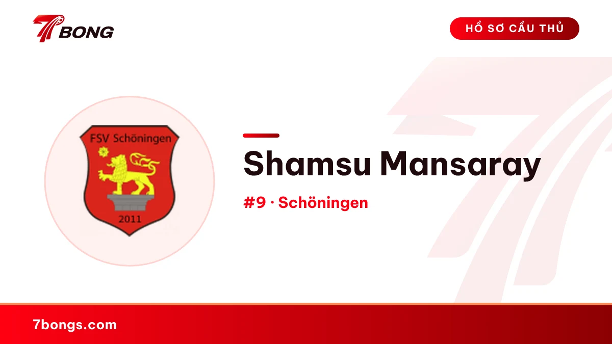Shamsu Mansaray — Schöningen