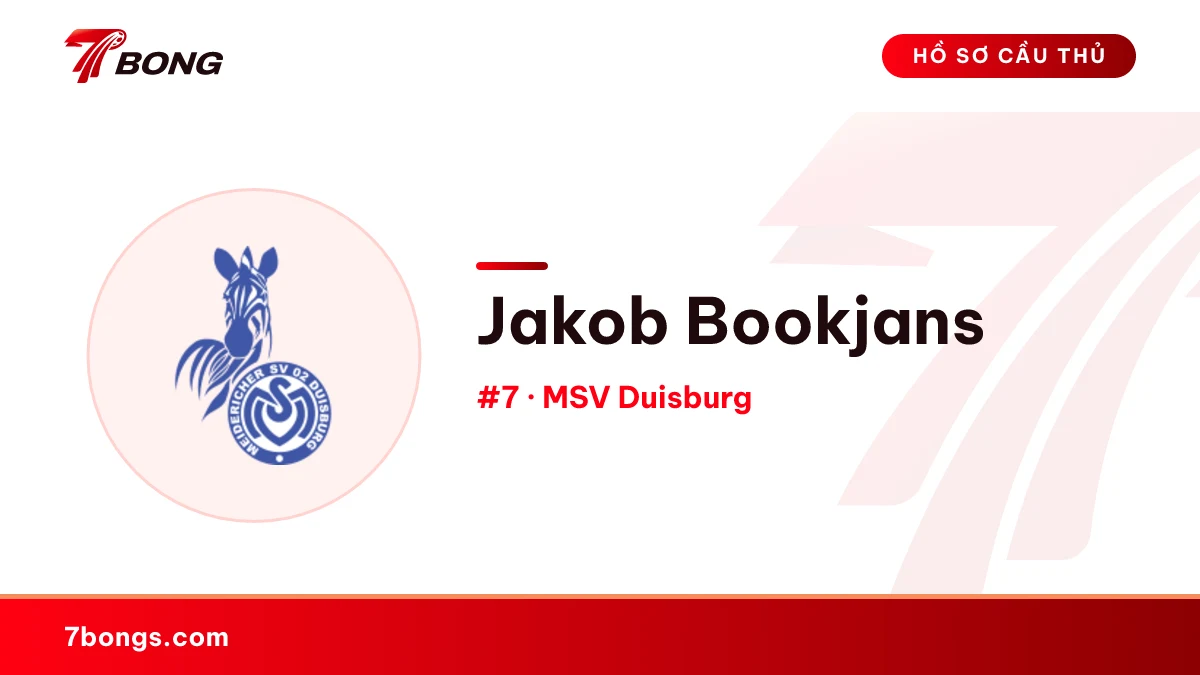 Jakob Bookjans — MSV Duisburg