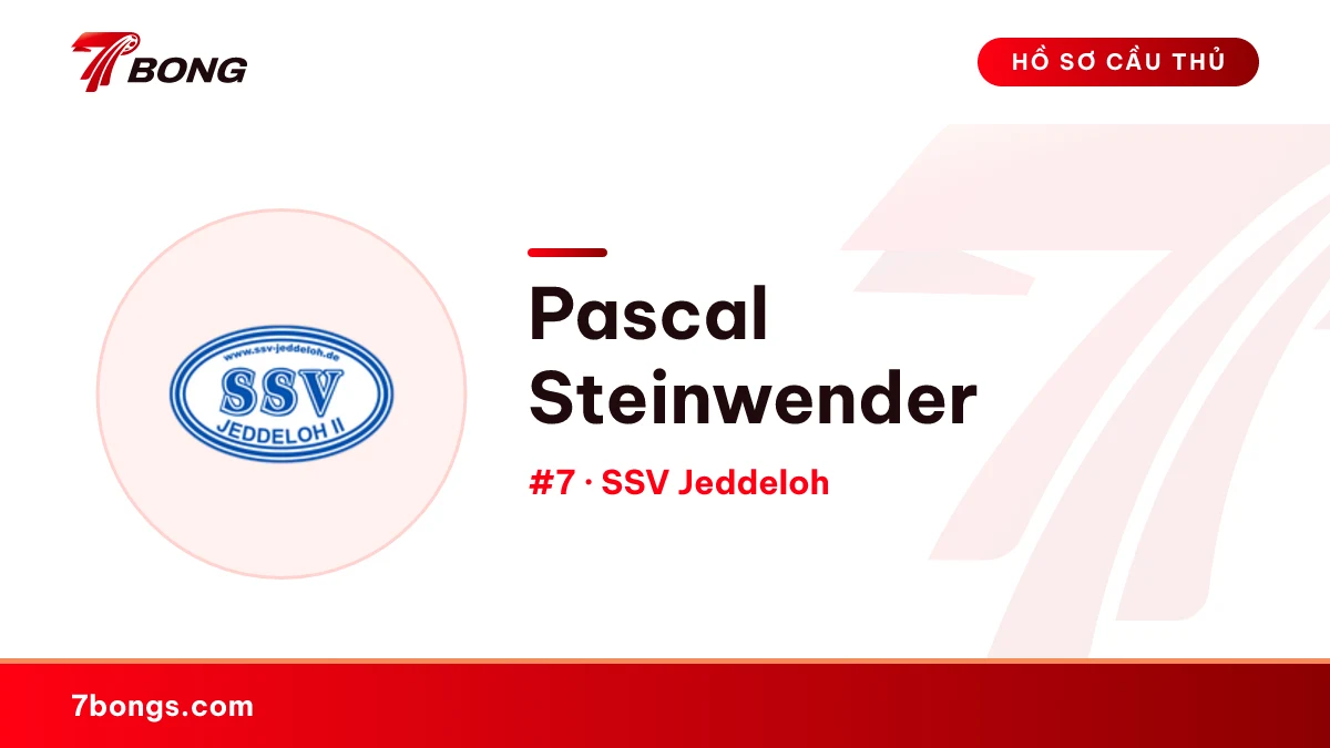 Pascal Steinwender — SSV Jeddeloh