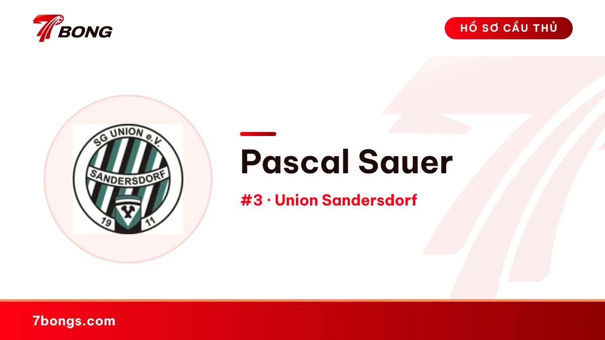 Pascal Sauer — Union Sandersdorf