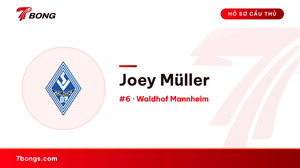 Joey Müller — Waldhof Mannheim