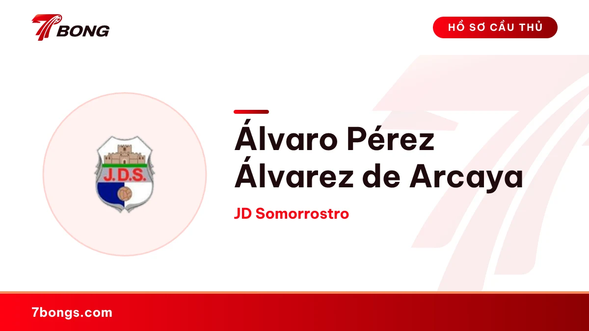Álvaro Pérez Álvarez de Arcaya — JD Somorrostro