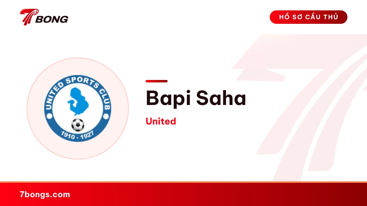 Bapi Saha — United