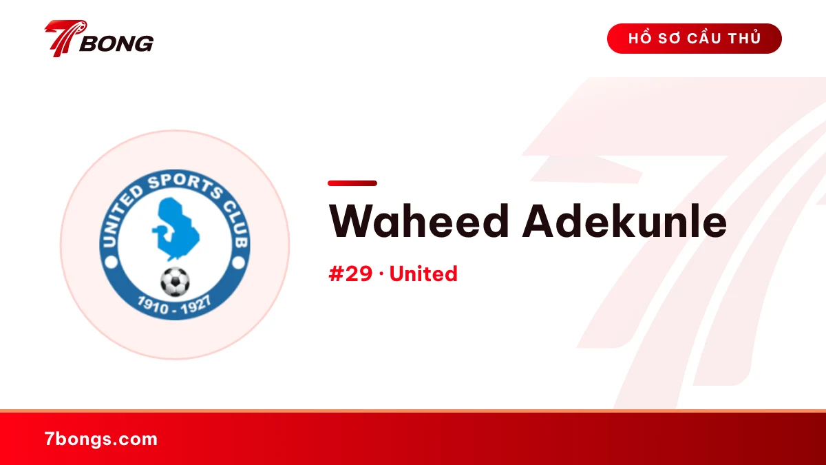 Waheed Adekunle — United