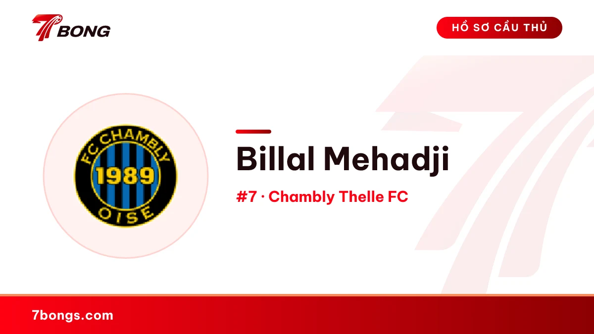 Billal Mehadji — Chambly Thelle FC