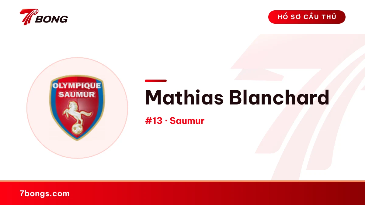 Mathias Blanchard — Saumur