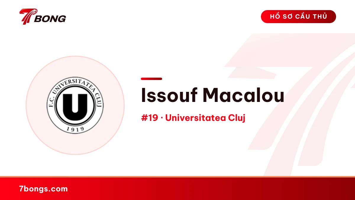 Issouf Macalou — Universitatea Cluj